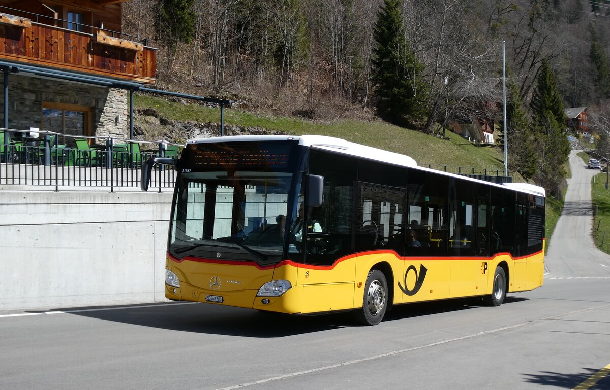 (286'020) - Fl�ck, Brienz - Nr. 3/BE 568'700/PID 11'687 - Mercedes am 7. April 2026 in Reuti-Hasliberg, Dorf