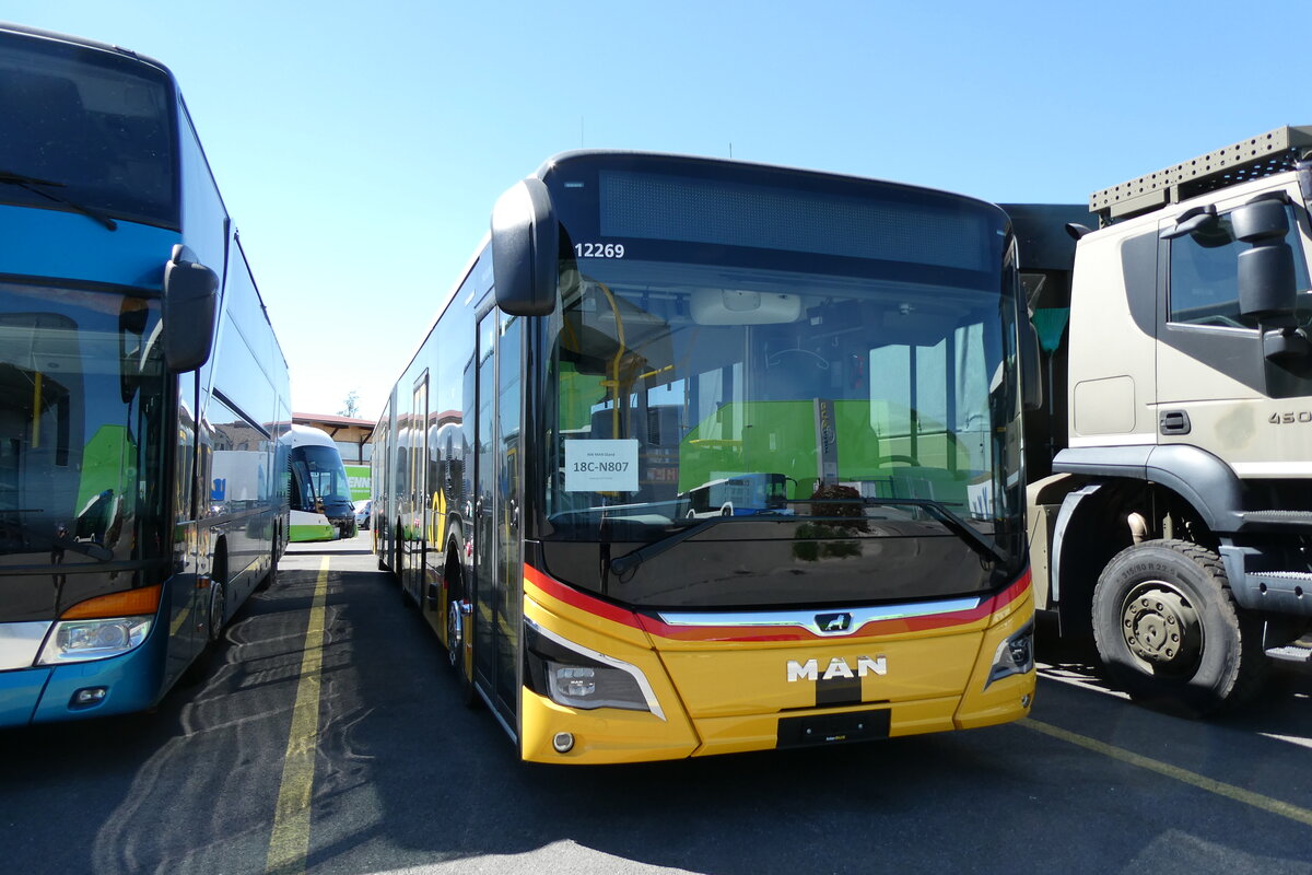 (286'422) - CarPostal Ouest - PID 12'269 - MAN am 25. April 2026 in Kerzers, Interbus