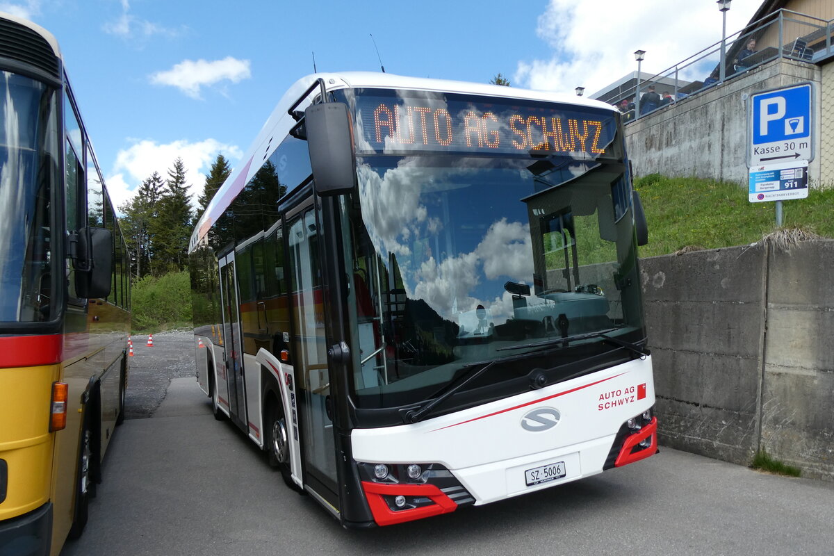 (286'908) - AAGS Schwyz - Nr. 6/SZ 5006 - eSolaris am 9. Mai 2026 in Ibergeregg, Passh�he