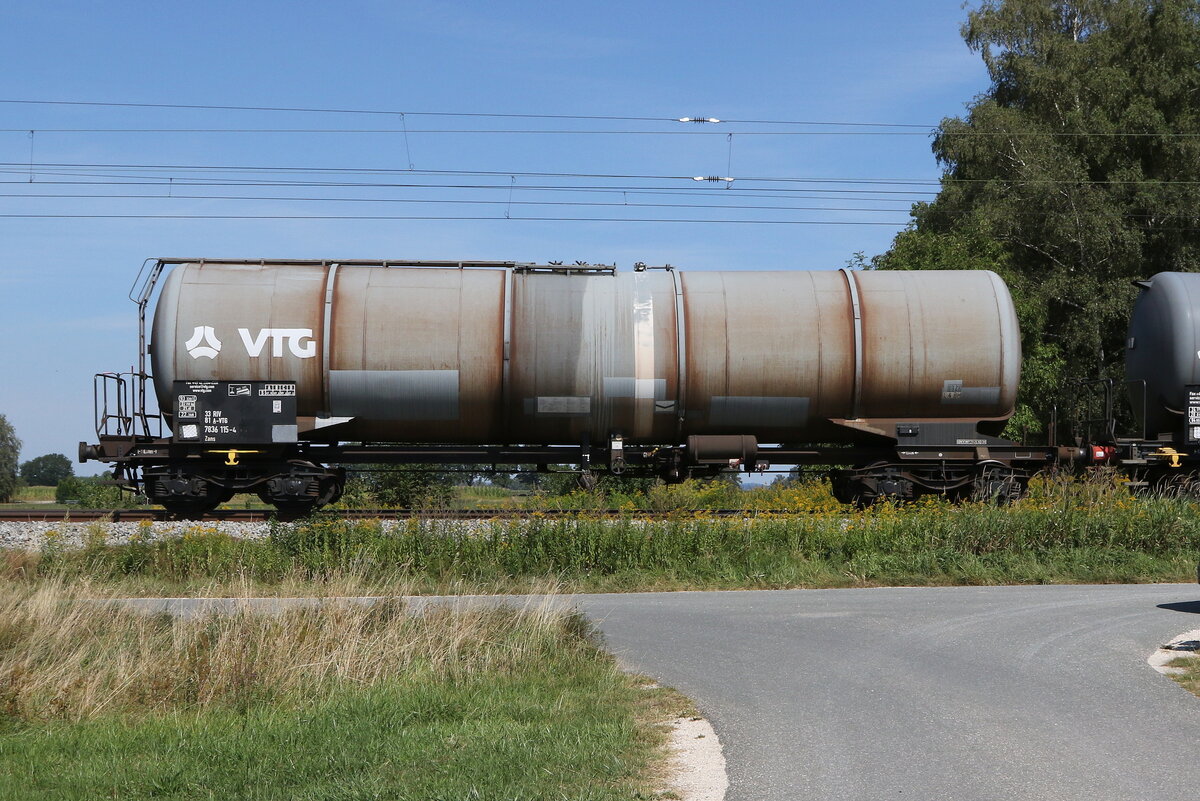 7836 115 (Zans) von  VTG  am 17. August 2022 bei bersee.
