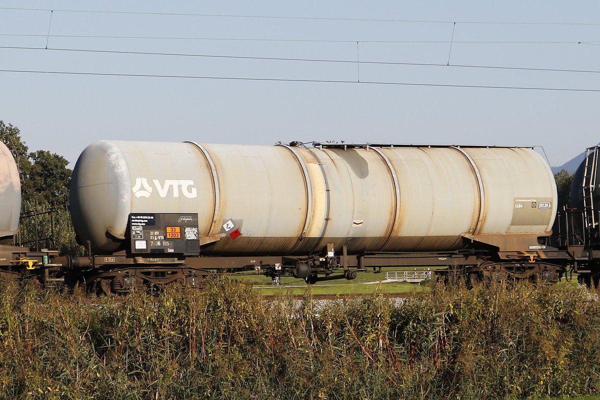 7836 195 (Zans) von  VTG  am 12. September 2018 bei Bernau.