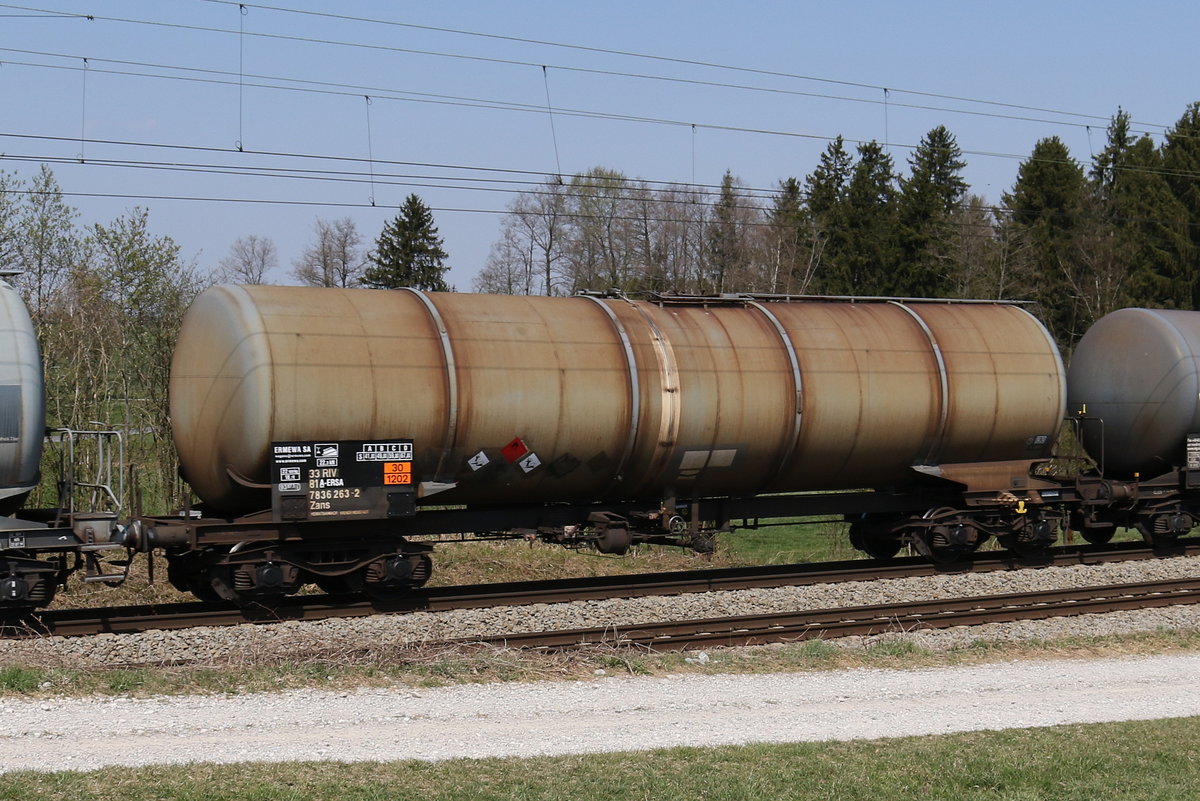 7836 263 (Zans) von  ERMEWA  am 9. April 2020 bei Grabensttt.