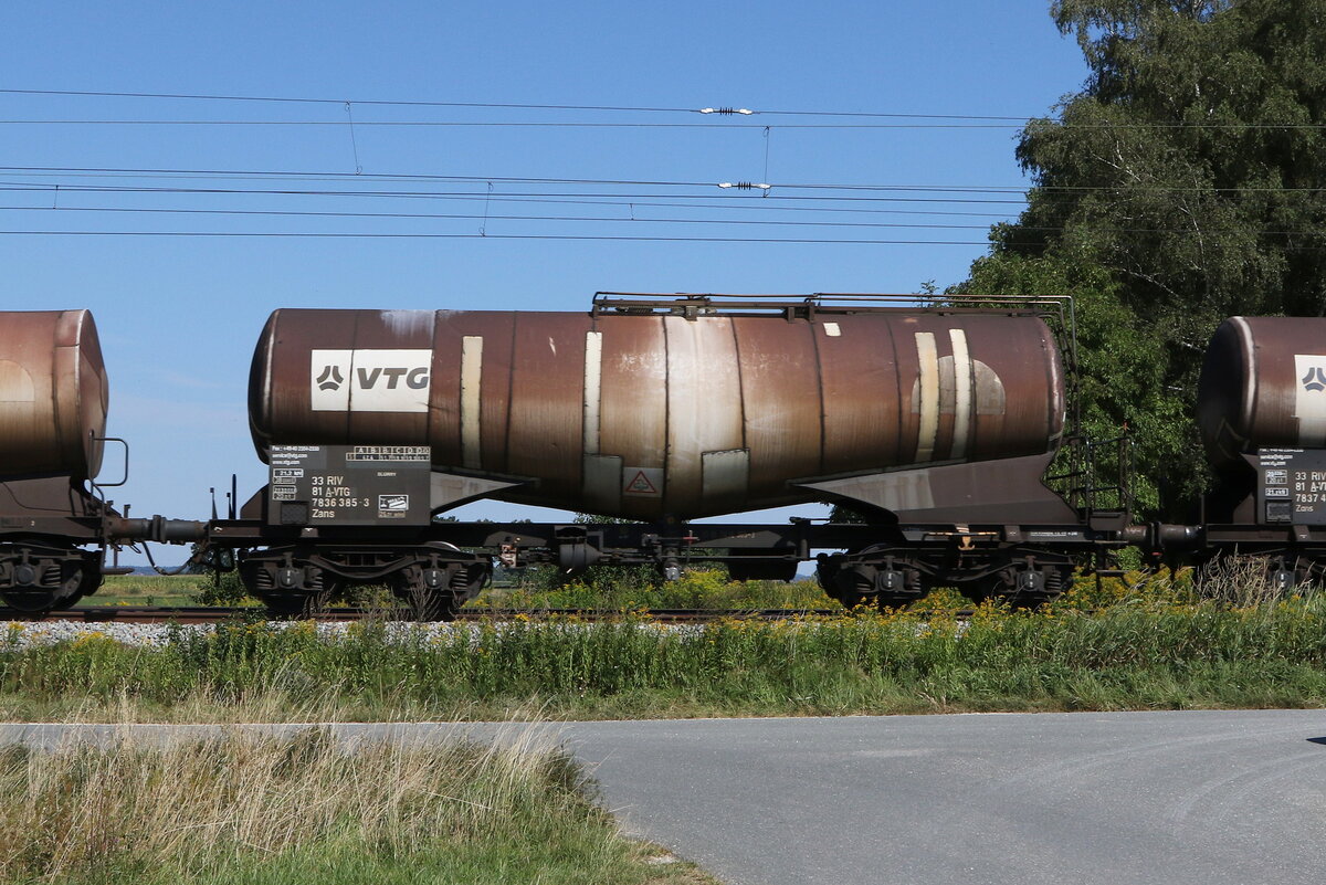 7836 385 (Zans) von  VTG  am 17. August 20222 bei bersee.