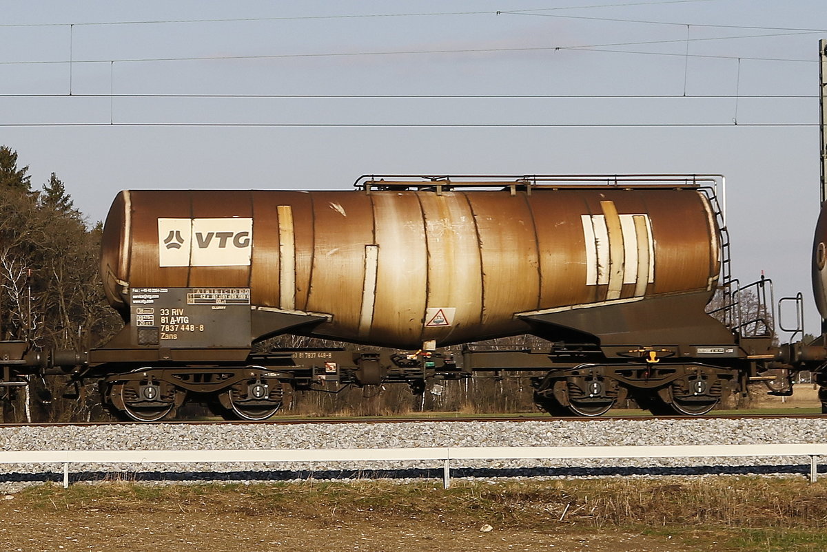 7837 448 (Zans) von  VTG  am 20. Mrz 2019 bei Bernau.