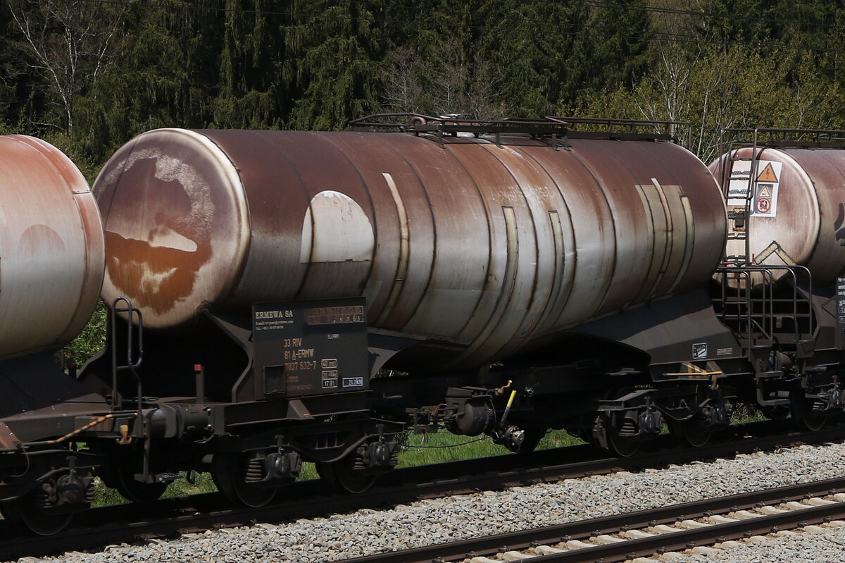 7837 632 (Zans) von  ERMEWA  am 28. April 2021 bei Grabensttt.