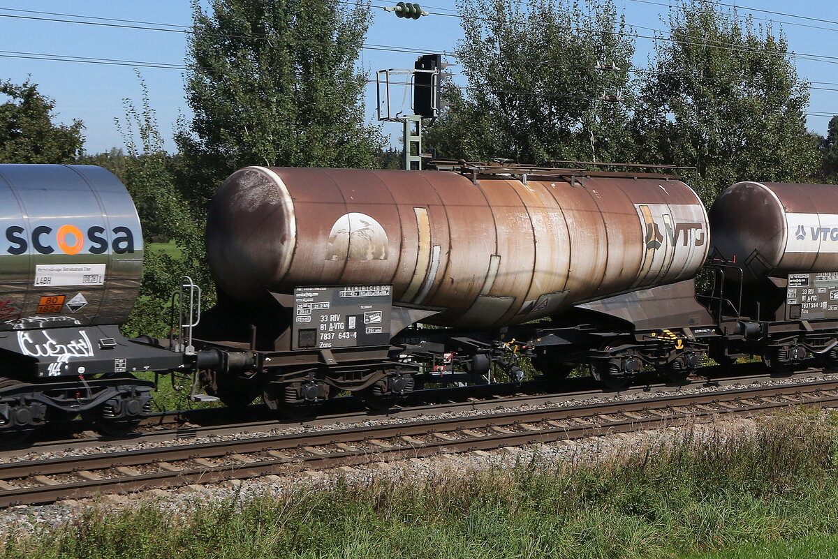 7837 643 (Zans) von  VTG  am 7. September 2024 bei Lauter.