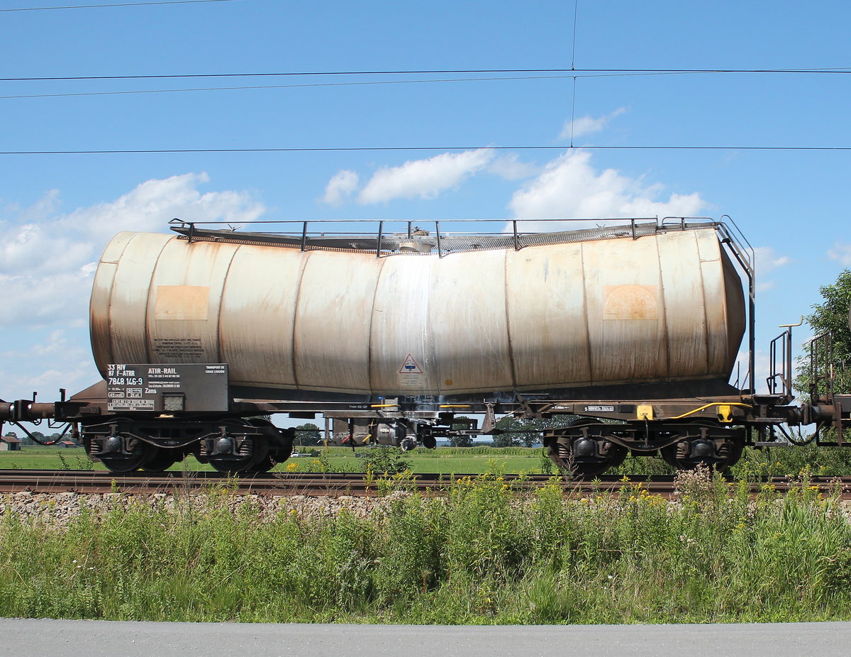 7848 146-9 (Zans) von  Atir-Rail  am 14. August 2016 bei bersee.