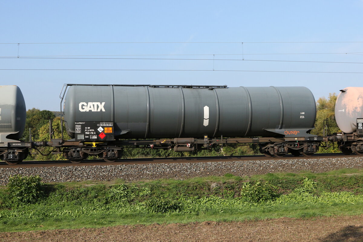 7848 216 (Zans) von  GATX  am 12. Oktober 2022.