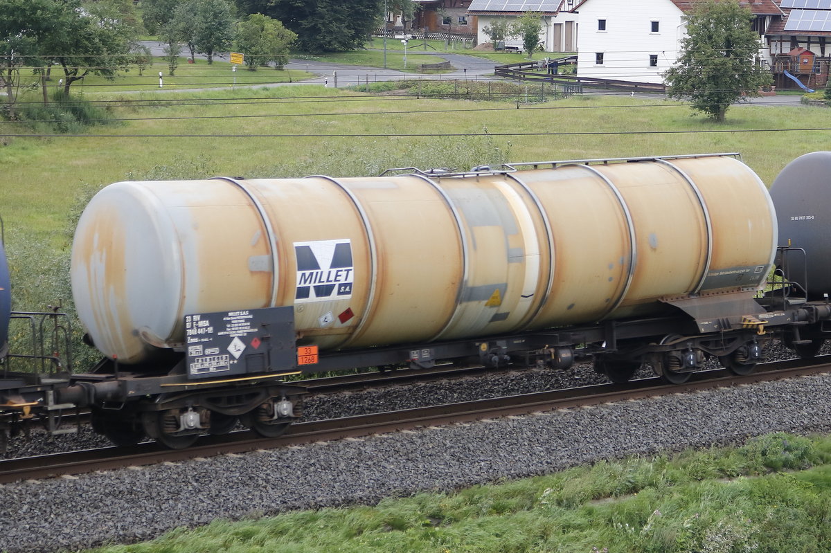 7848 447-1 (Zans) der Firma  MILLET  am 10. August 2017 bei Hermannspiegel.