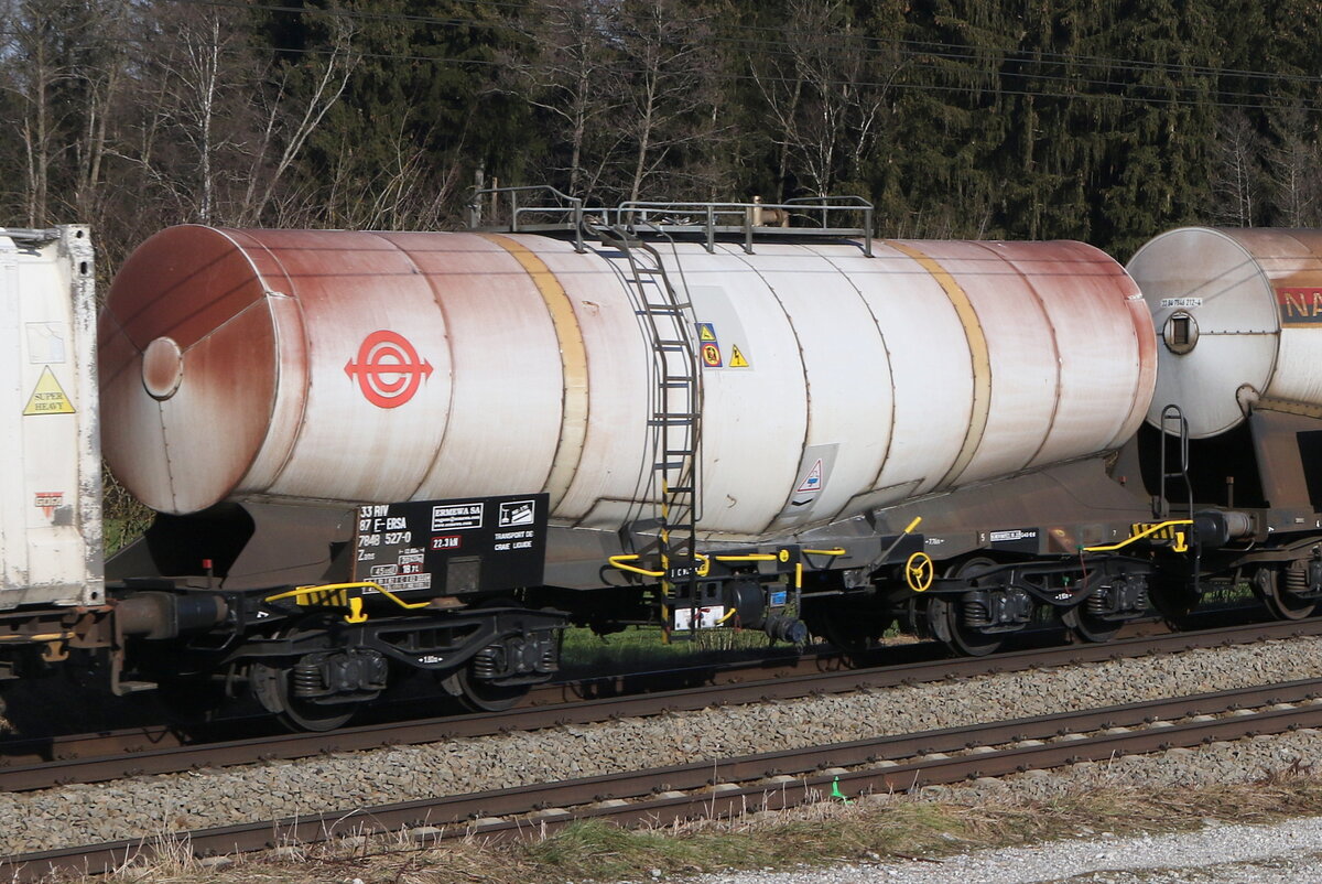 7848 527 (Zans) von  ERMEWA  am 7. Februar 2023 bei Sossau im Chiemgau.