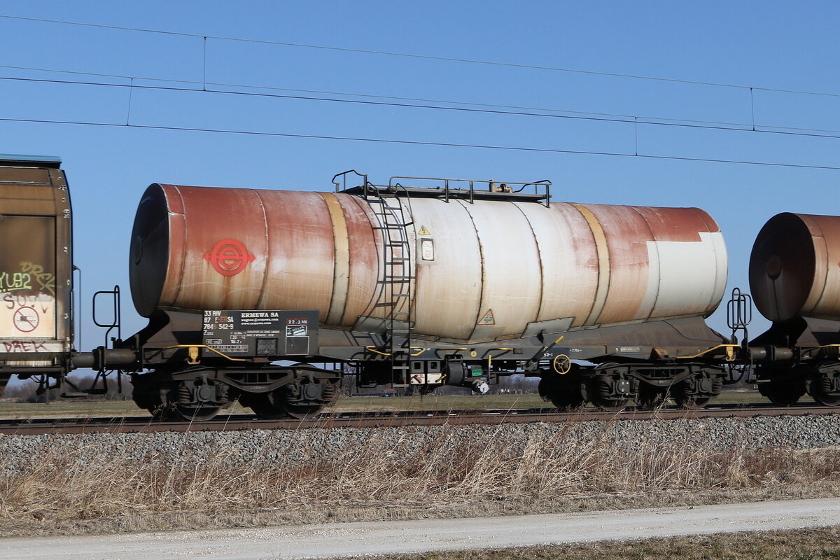 7848 542 (Zans) von  ERMEWA  am 28. Februar 2022 bei bersee am Chiemsee.