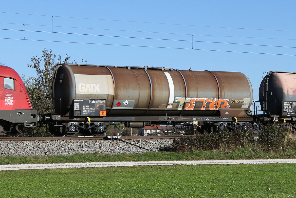 7853 614 (Zas) von  GATX  am 31. Oktober 2022 bei bersee.