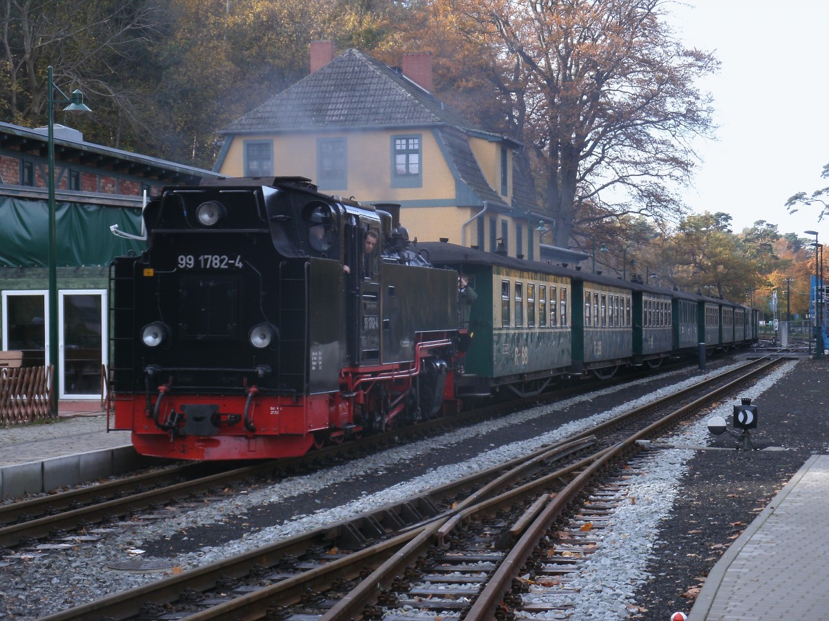 99 1782-4 nach der Ankunft,am 26.Oktober 2013,in G�hren.