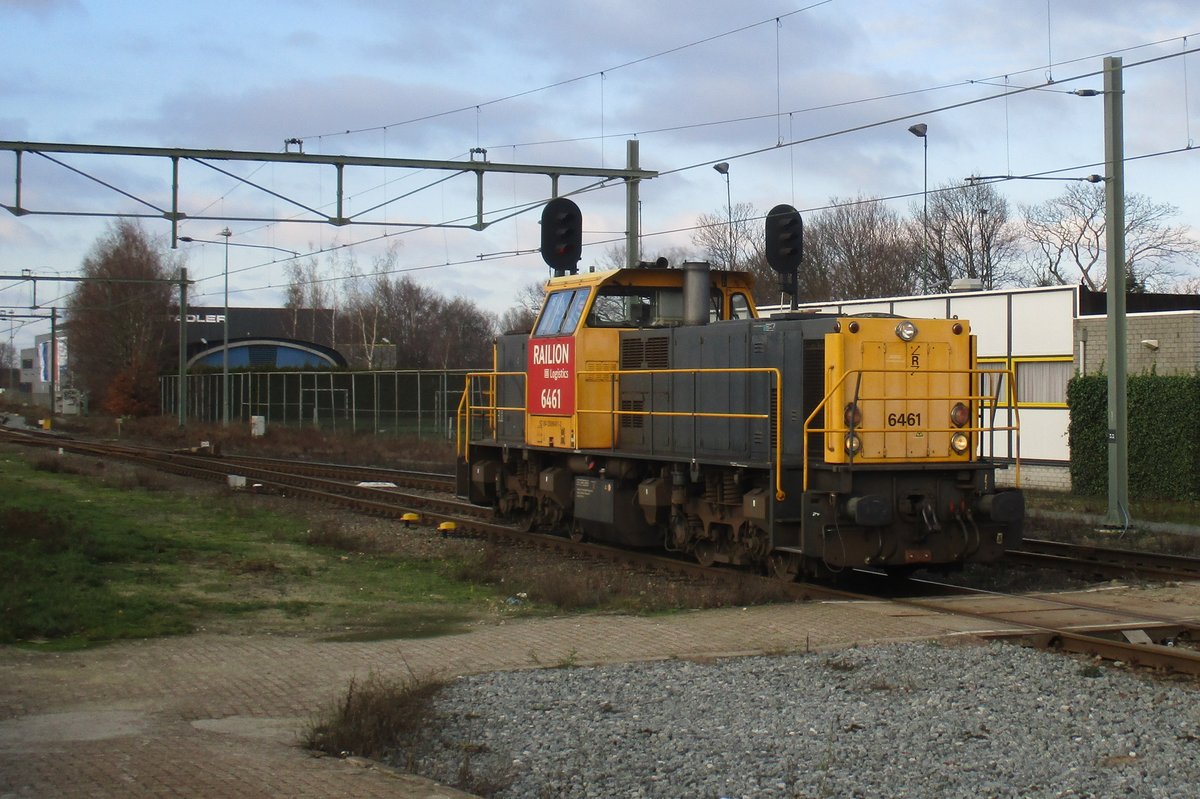 Am 8 Januar 2018 durchfahrt 6461 Blerick. 