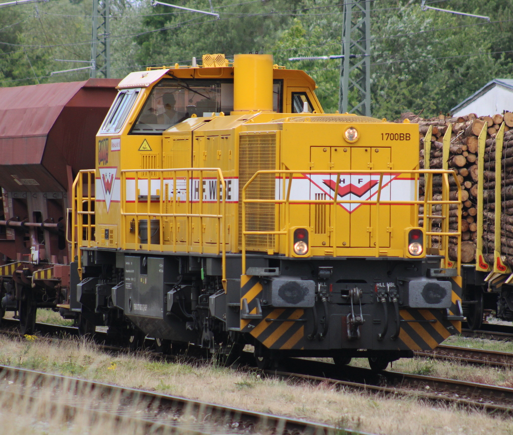 Am Nachmittag des 28.06.2025 stand 277 803 in Rostock-Bramow
