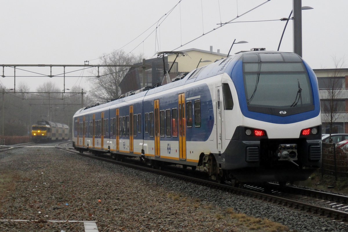 Am trüben 11 Jänner 2017 verlässt 2511 Wijchen.