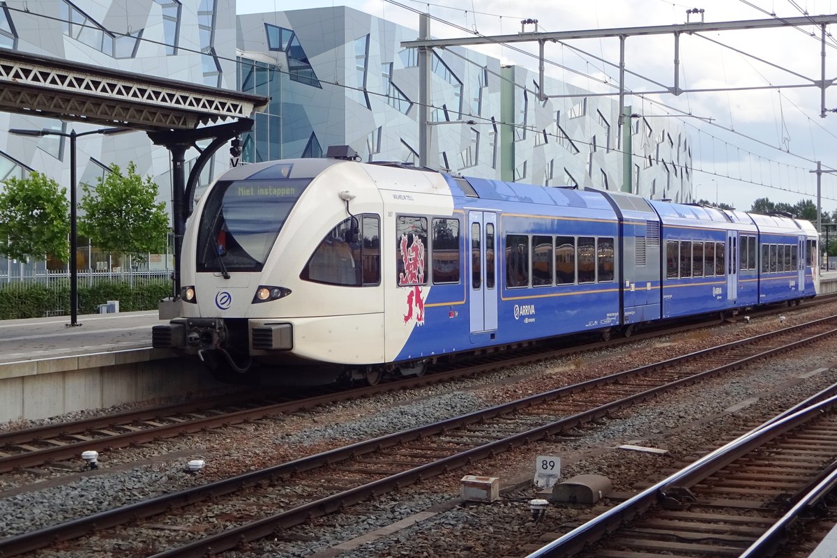 Arriva 387 treft am 8 Juni 2019 in Nijmegen ein.