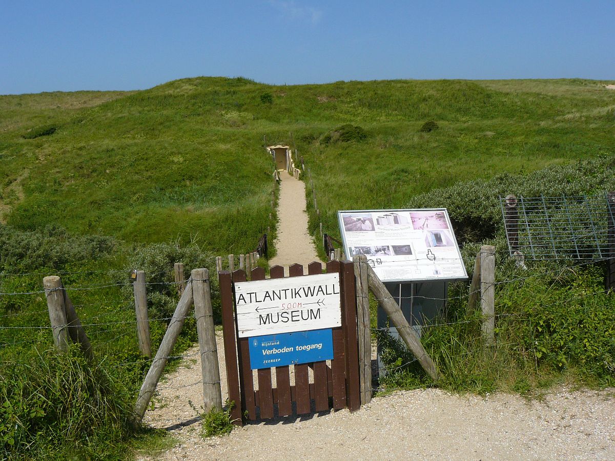 Atlantikwallmuseum, Noordwijk 30-06-2013.