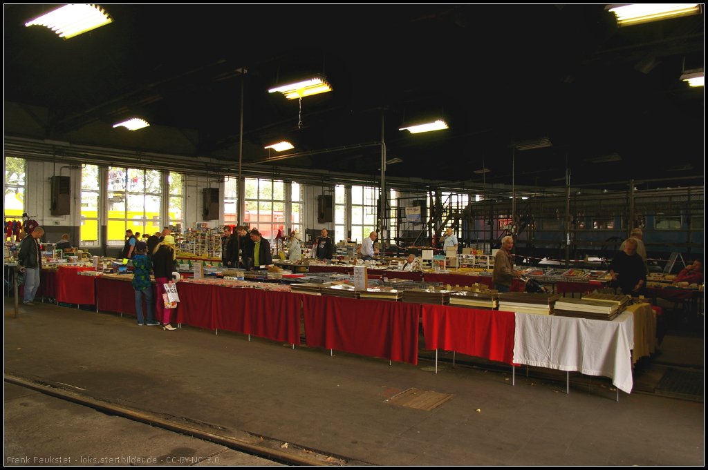 Auf den Bahnaktionstagen des F�rderverein Berlin-Anhaltische Eisenbahn e.V. gab es auch am 15.09.2013 genug Auswahl von Modellbahnen