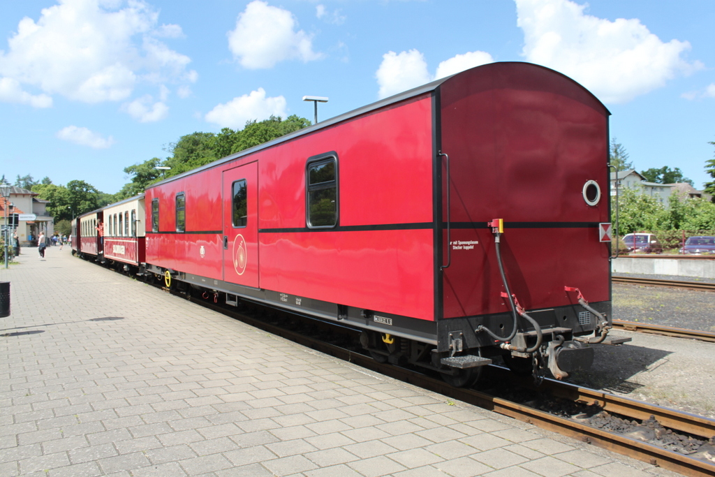 B�derbahn Molli am 10.06.2017 in Bad Doberan.