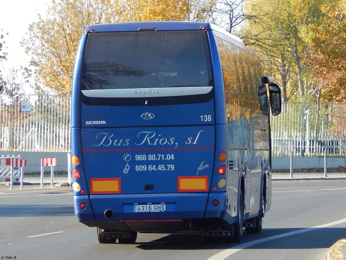 Beulas Aura von Bus Rios aus Spanien in Berlin.