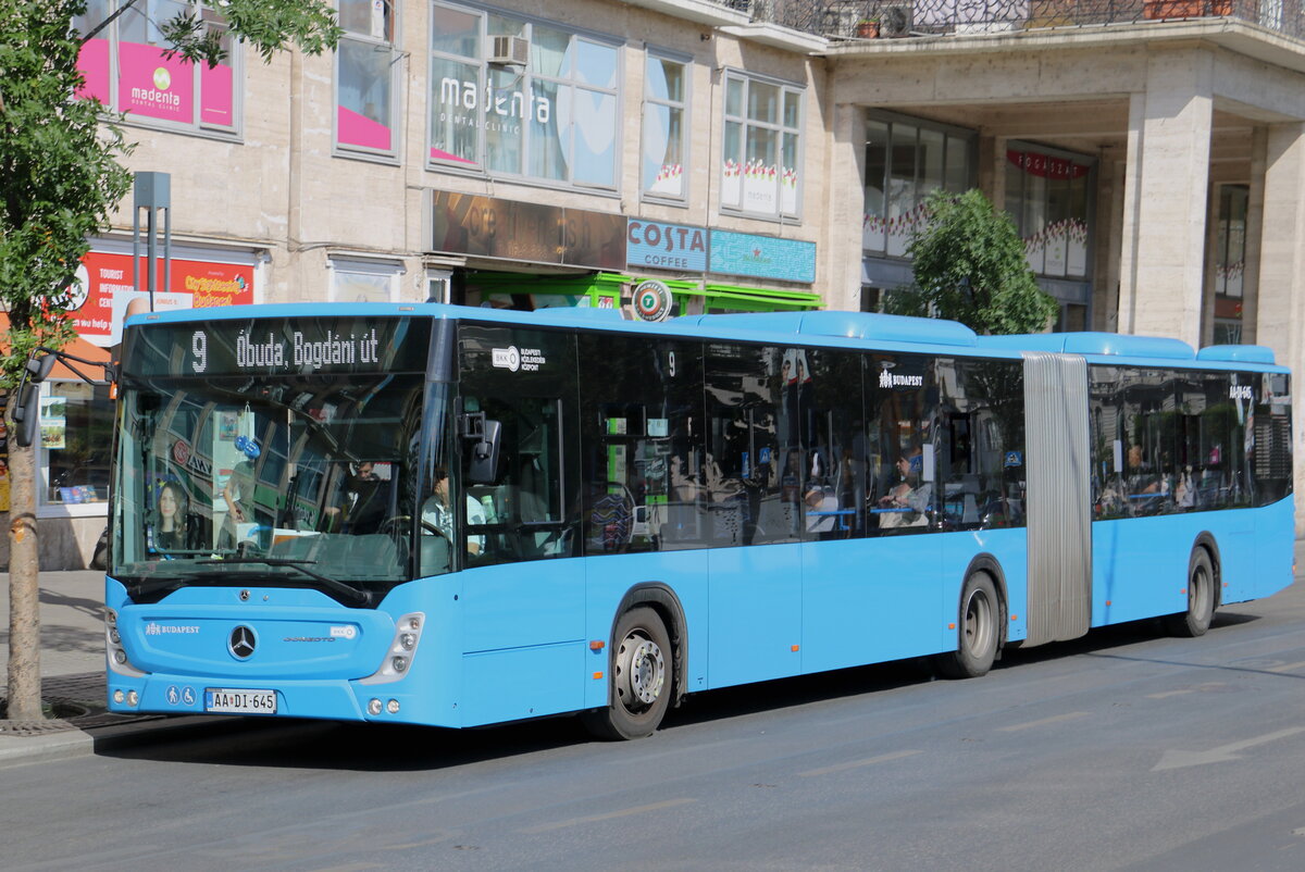 BKK Budapest - AA DI-645 - Mercedes am 13. Mai 2024 in Budapest (Aufnahme: Martin Beyer)