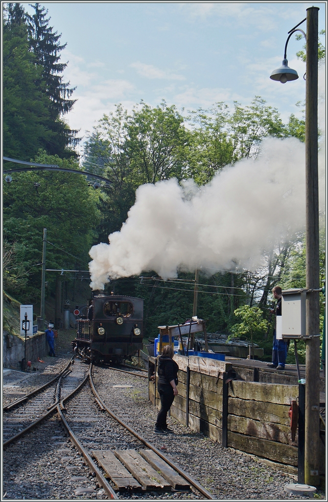 BLONAY-CHAMBY PINGSTFESTIVAL 2015: Es dampft und raucht drei Tage lange, dass es eine Freude ist.
Chaulin, den 25. Mai 2015