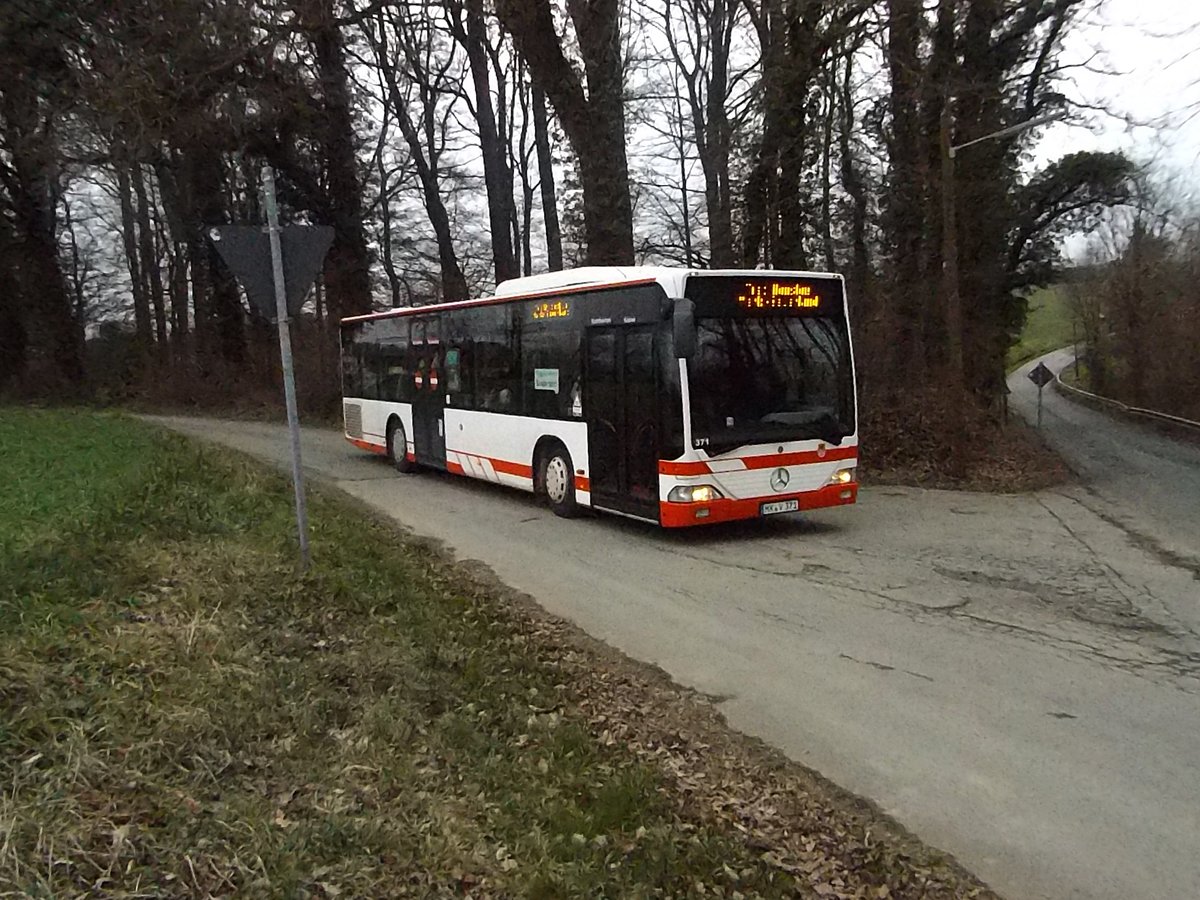Bus der MVG Ldenscheid (MK-V-371) Aufnahmezeit: 2015:04:02 fhrt nicht mehr im MK