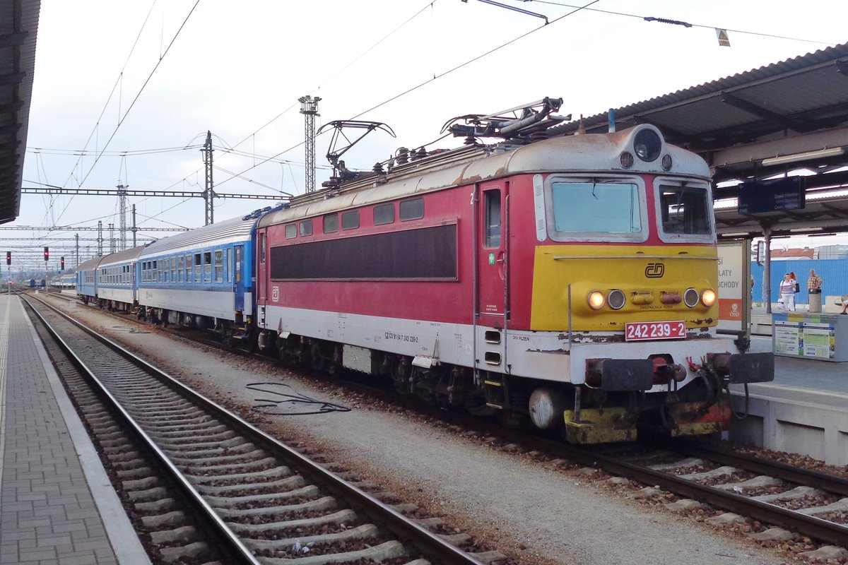 CD 242 239 treft am 21 September 2018 in Ceske Budejovice ein.