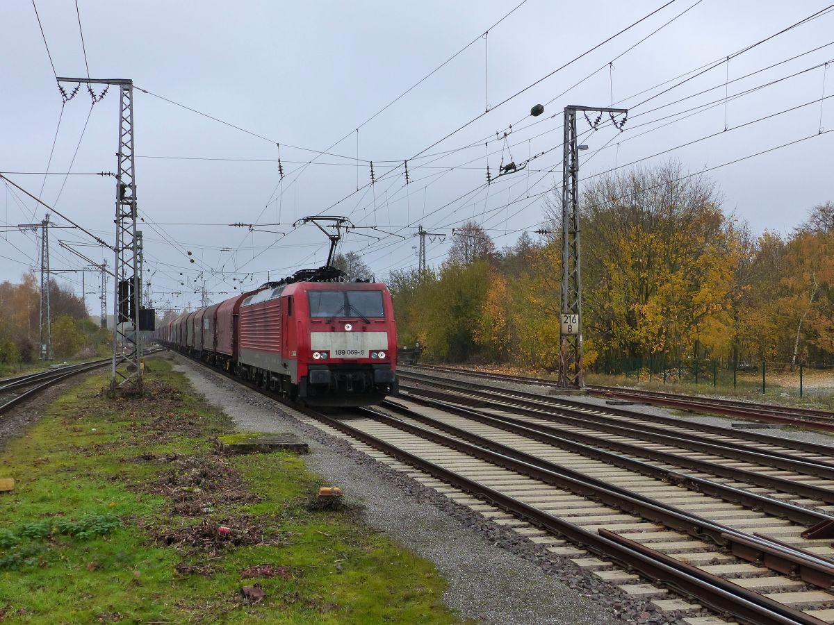 DB Cargo Lokomotive 189 069-8 Salzbergen 21-11-2019.

DB Cargo locomotief 189 069-8 Salzbergen 21-11-2019.