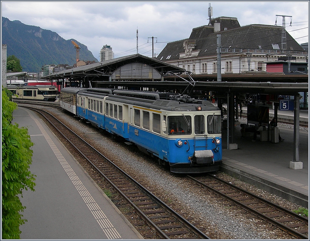 Dr MOB ABDe 8/8 4001  Suisse  in Montreux.
16. April 2017