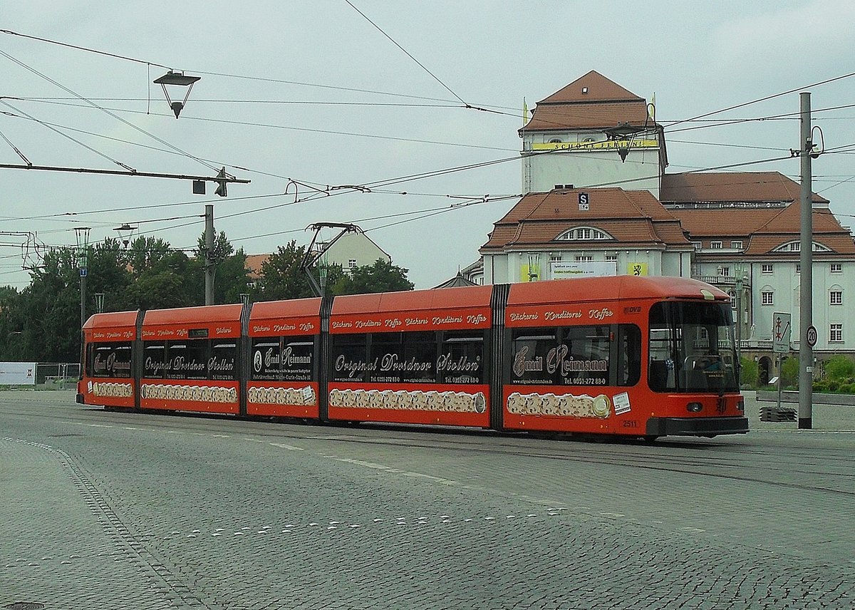 Dresden DVB Strassenbahn  SAMSUNG  Aufnahmezeit: 2011:08:16 