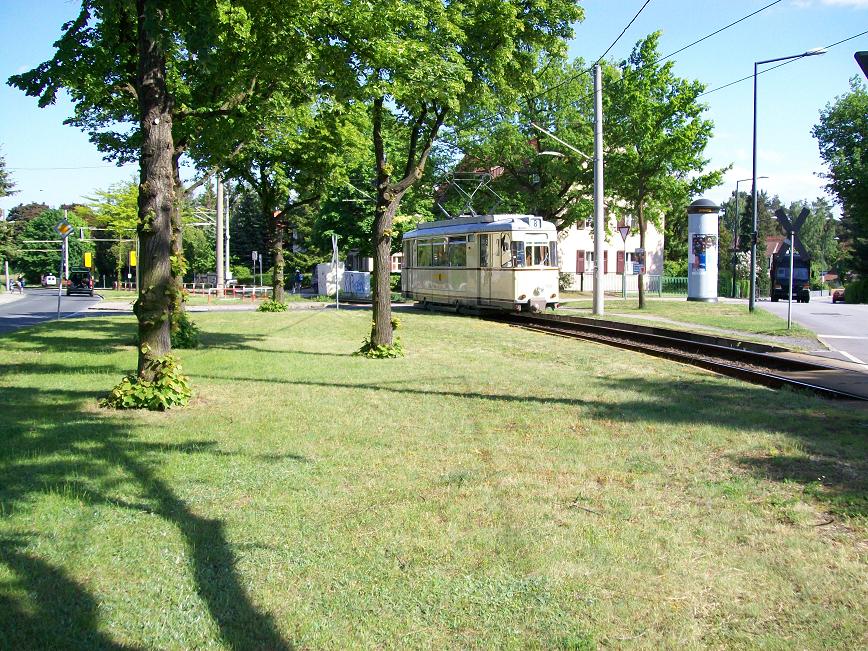 Dresdner Straßenbahn am 13.05.2009