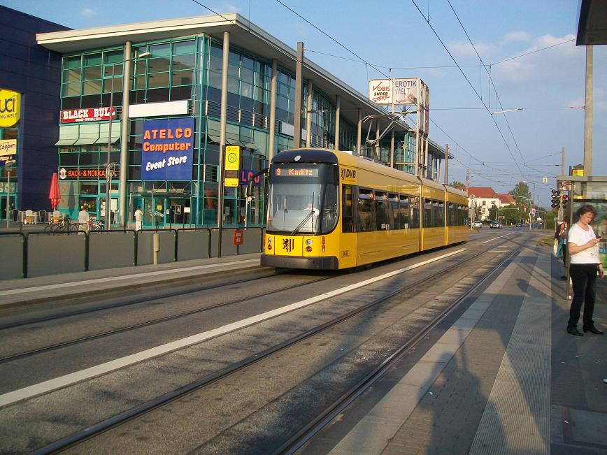 Dresdner Straßenbahn am 20.09.2009