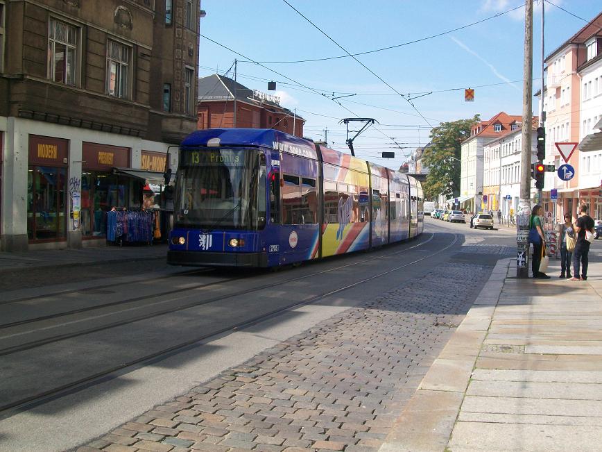 Dresdner Straßenbahn am 27.08.2009
