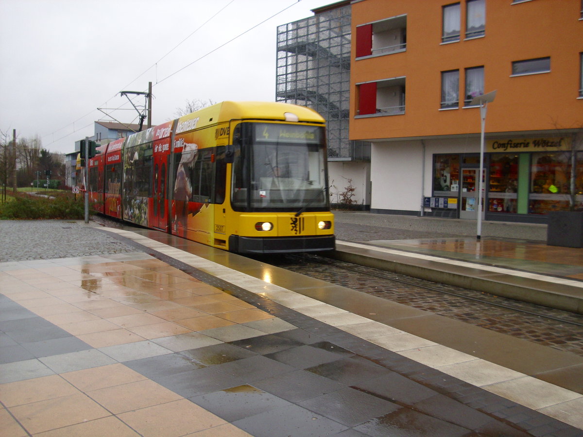 Dresdner Straßenbahn am 30.12.2012