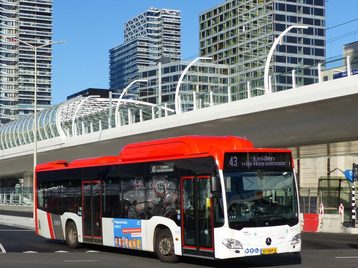 EBS Bus 5131 Mercedes-Benz Citaro C2 NGT Hybrid Baujahr 2019. Den Haag Centraal Station Prins Bernhardviaduct, Den Haag 05-02-2020.


EBS bus 5131 Mercedes-Benz Citaro C2 NGT Hybrid bouwjaar 2019. Busstation Den Haag CS Prins Bernhardviaduct, Den Haag 05-02-2020.