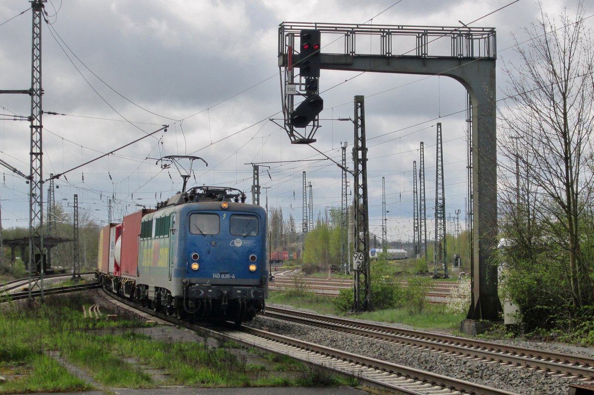 EGP 140 838 durchfahrt Uelzen am 28 September 2016. 