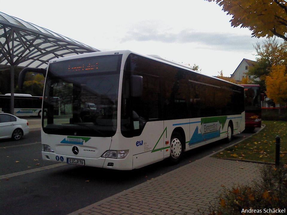 EIC R 76 MB O530 Citaro II der EW Bus GmbH am ZOB in Heilbad Heiligenstadt