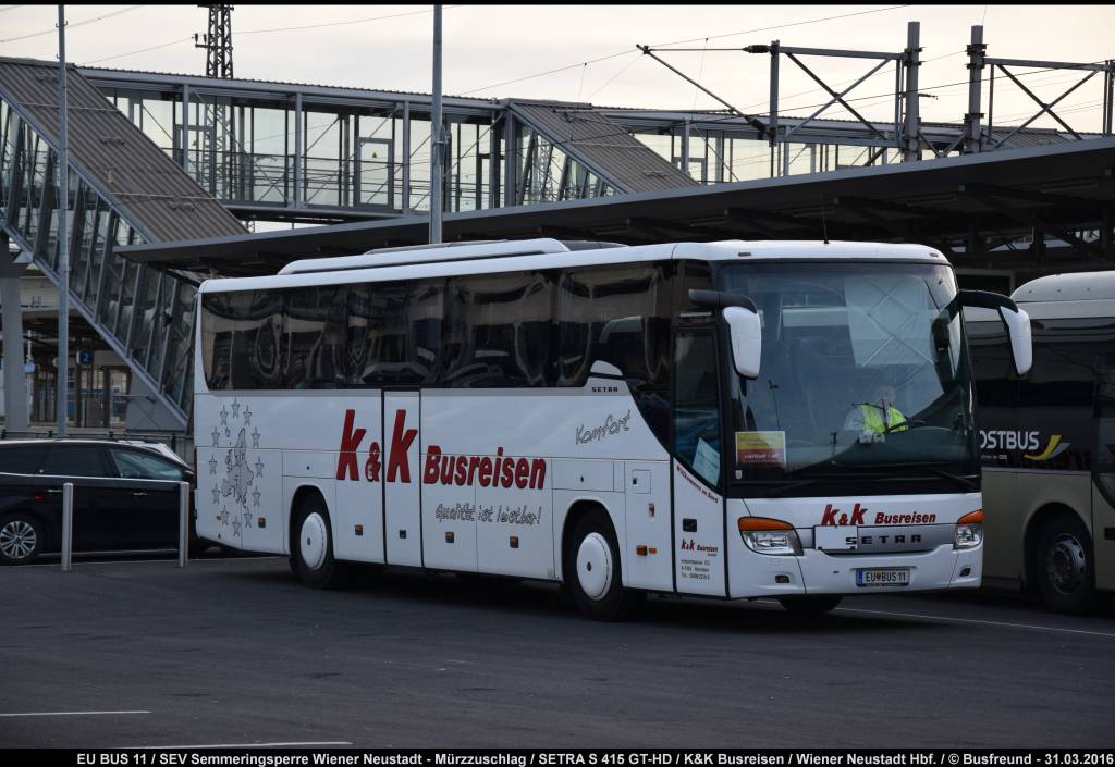 Ein SETRA S 415 GT-HD von K&K Busreisen.