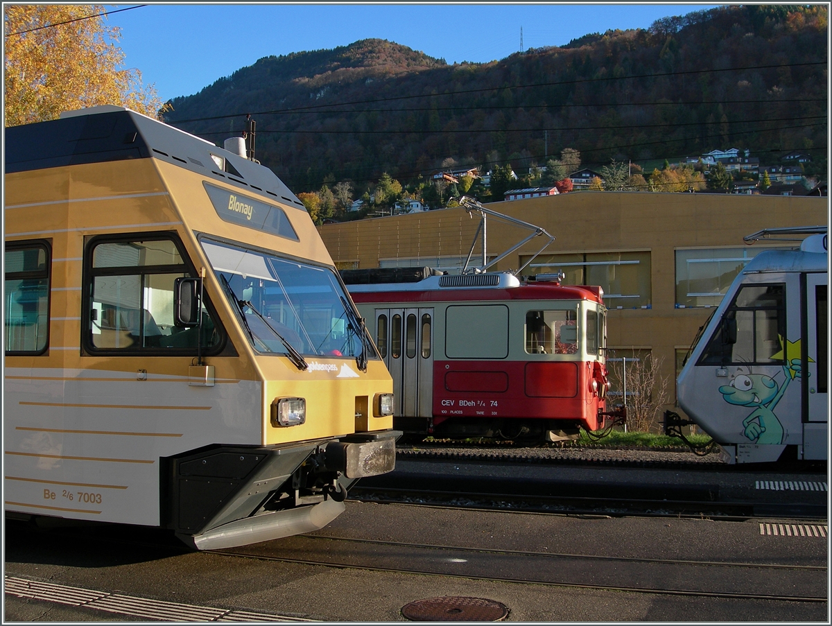 Erfreulich viele verschiedene  Gesichter  gibt es in Blonay zu sehen.
13. Nov. 2014