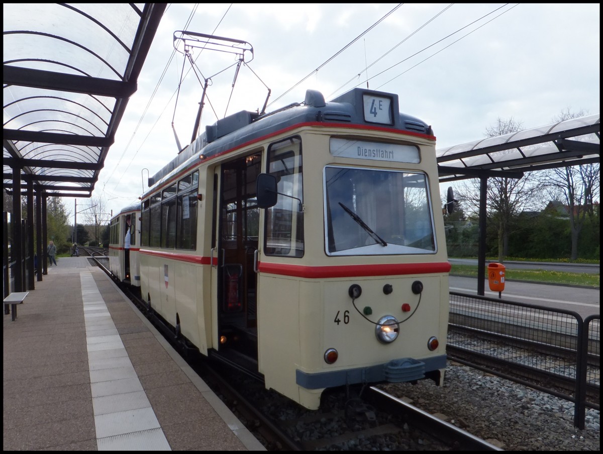 ET54 aus dem Jahr 1955 der RSAG in Rostock.