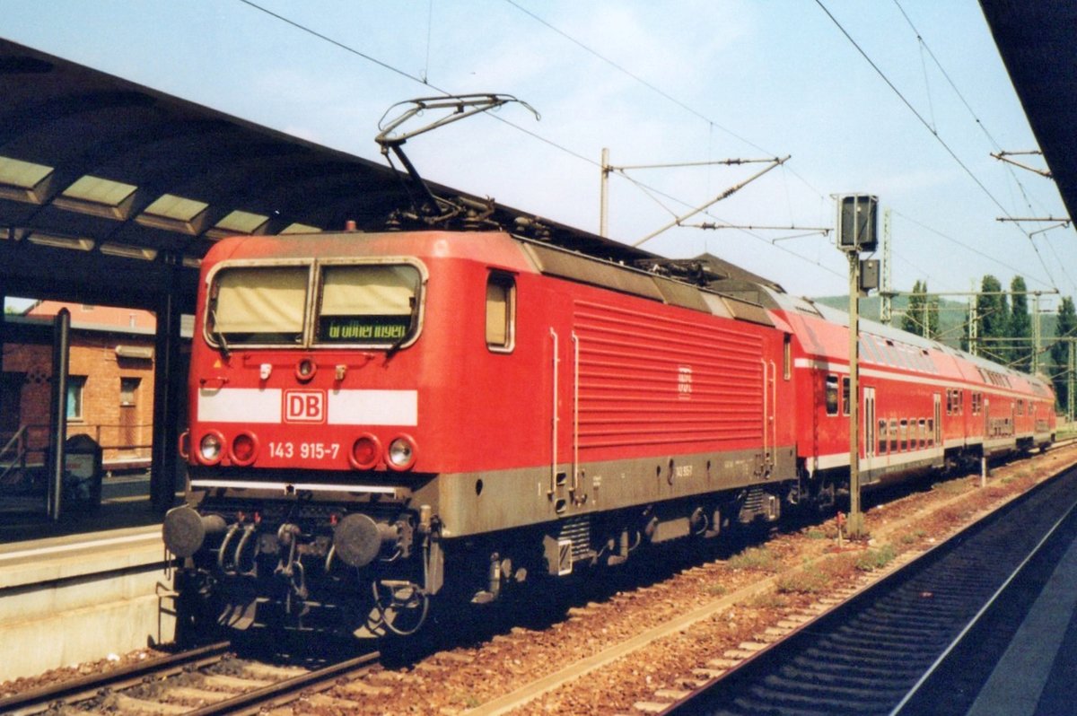 Ex-DR Trabbie 143 915 steht am 29 Mai 2007 in Saalfeld. 