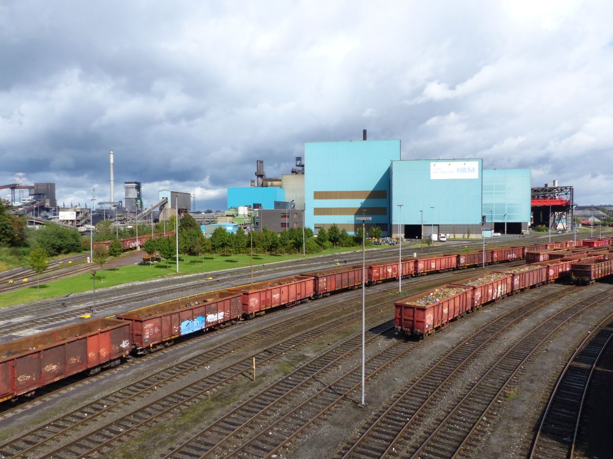 Gelnde der Httenwerke Krupp Mannesmann (HKM), Duisburg-Httenheim 14-09-2017.