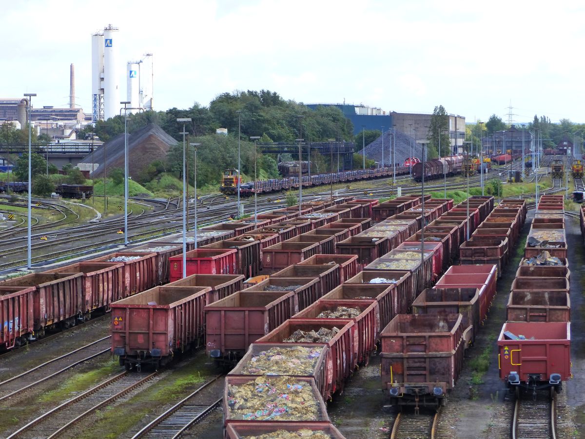 Gelnde der Httenwerke Krupp Mannesmann (HKM), Duisburg-Httenheim 14-09-2017.