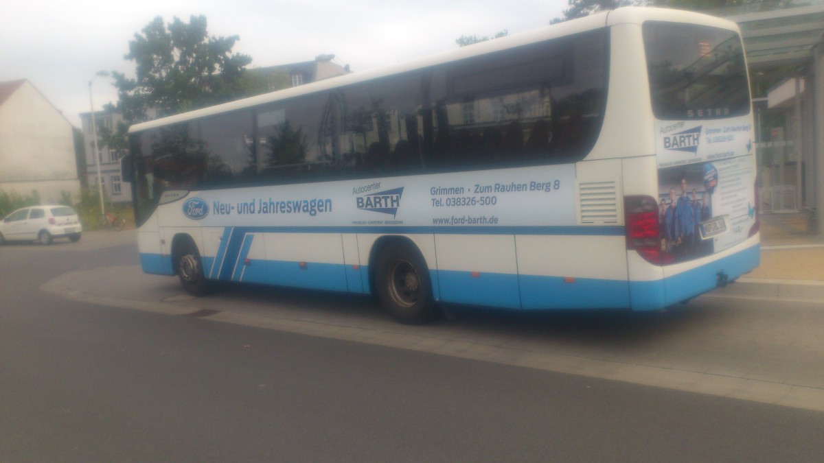 ...Greifswald Busbahnhof 