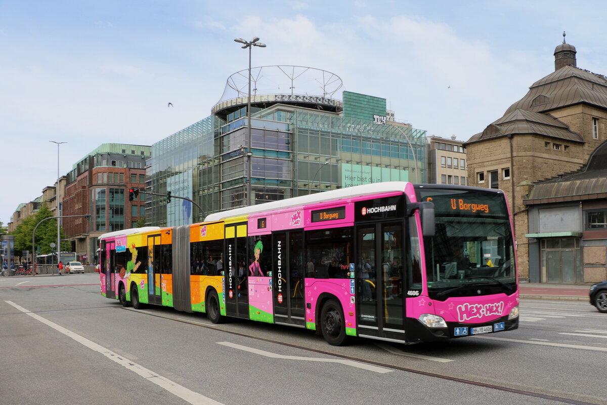 HHA Hamburg - Nr. 4606/HH-YB 4606 - Mercedes am 10. Mai 2025 in Hamburg (Aufnahme: Martin Beyer)