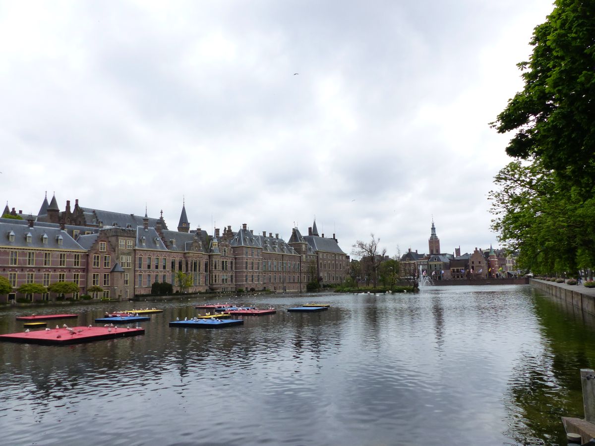 Hofvijver, Den Haag 07-05-2017.