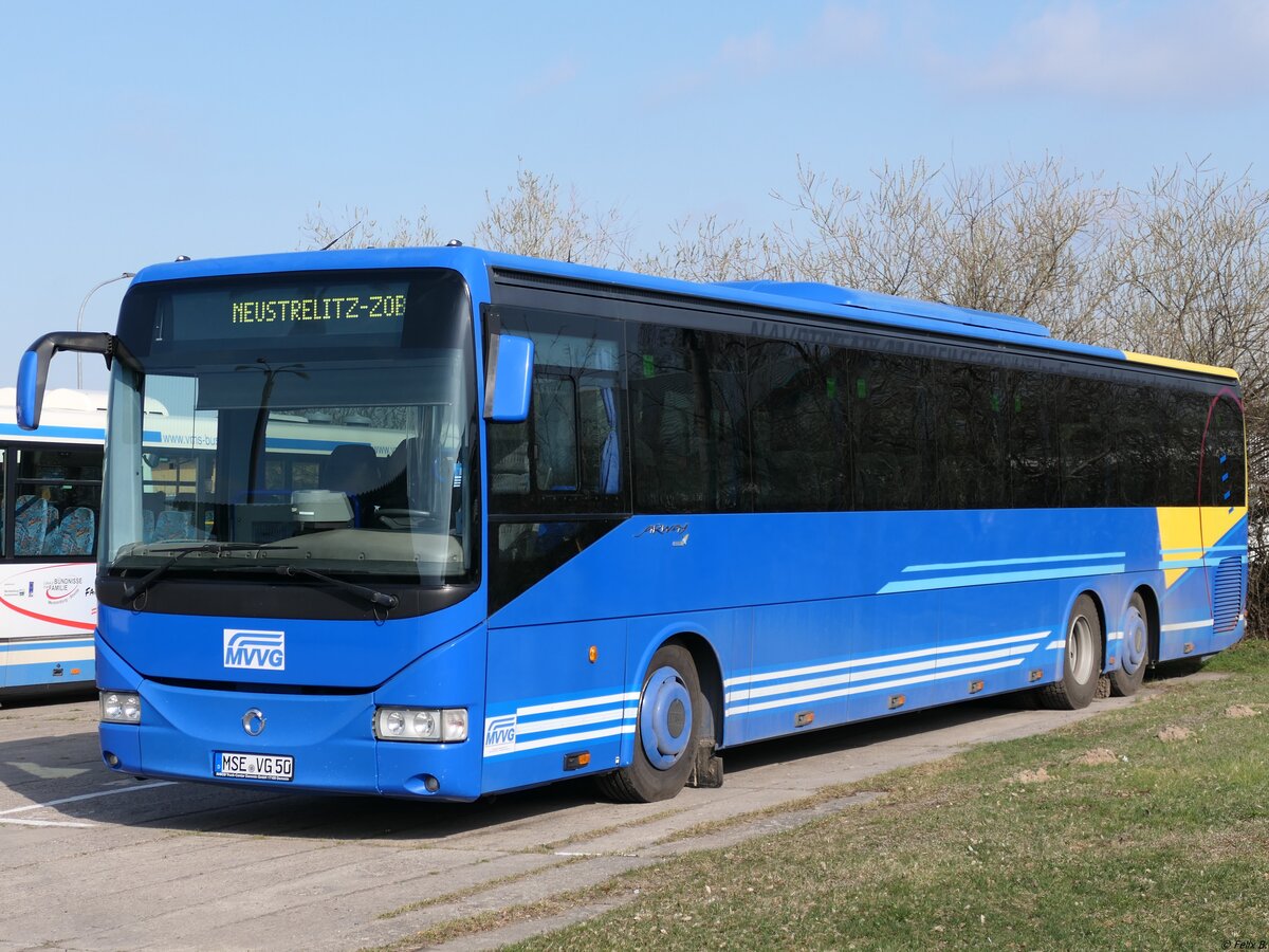 Irisbus Arway der MVVG (ex Cartreize/F) in Neubrandenburg.