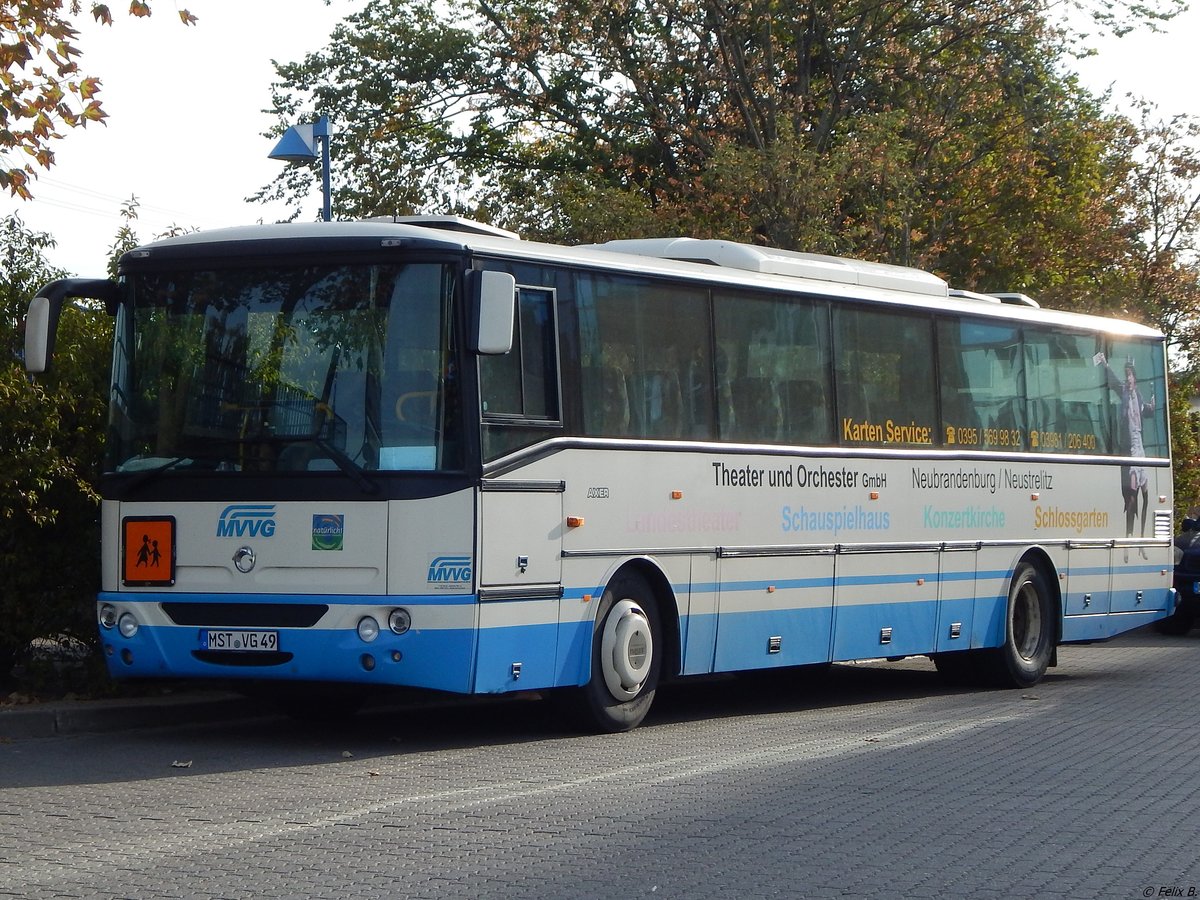 Irisbus Axer der MVVG in Neubrandenburg.